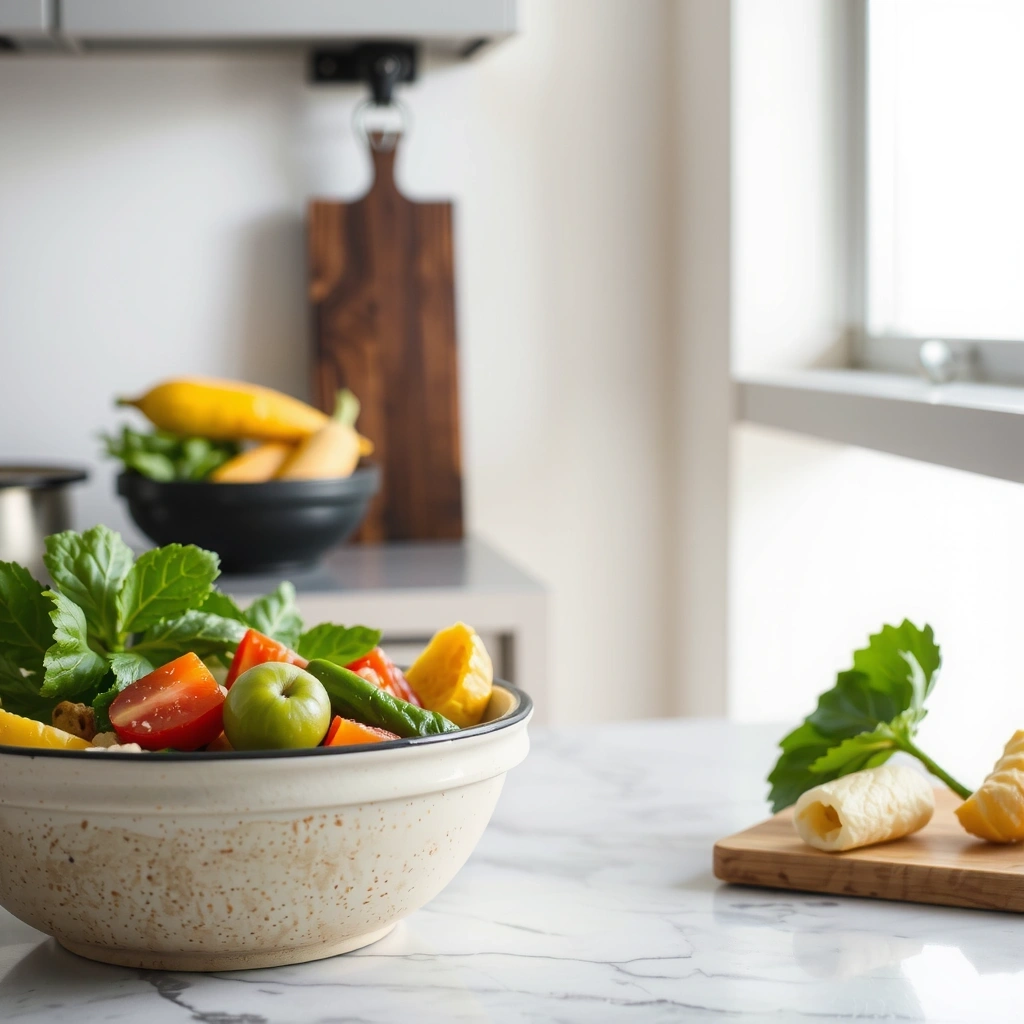 Zdrowe jedzenie w misce